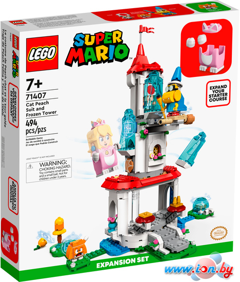 Конструктор LEGO Super Mario 71407 Наряд Пич-кошки и Ледяная башня в Гомеле