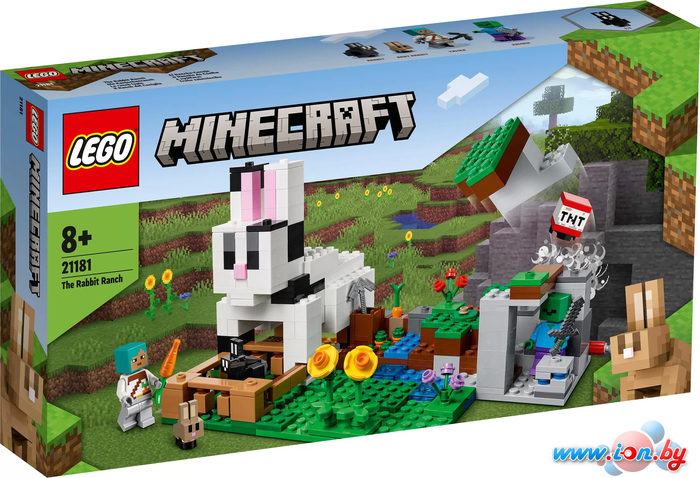 Конструктор LEGO Minecraft 21181 Кроличье ранчо в Гомеле