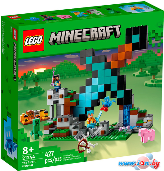 Конструктор LEGO Minecraft 21244 Застава Меча в Могилёве