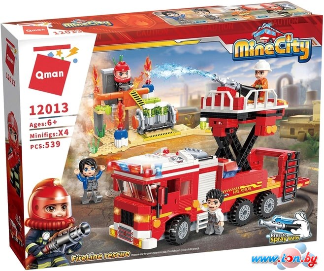 Конструктор Qman Mine City 12013 FireLine rescue в Могилёве