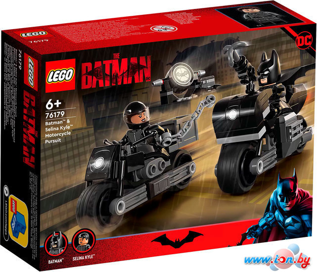 Конструктор LEGO DC 76179 Бэтмен и Селина Кайл: погоня на мотоцикле в Могилёве