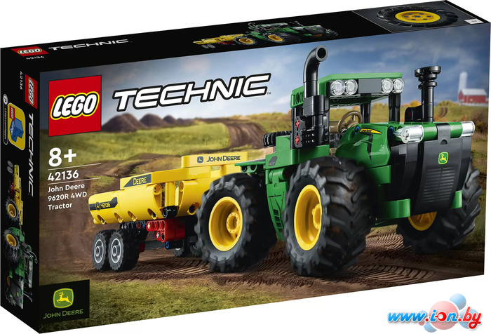 Конструктор LEGO Technic 42136 John Deere 9620R 4WD Tractor в Могилёве