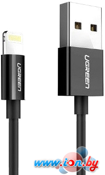 Кабель Ugreen US155 80823 USB Type-A - Lightning (2 м, черный) в Минске