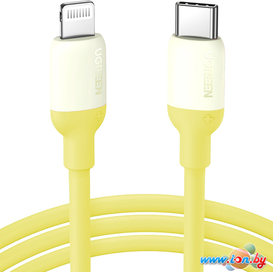 Кабель Ugreen US387 90226 USB Type-C - Lightning (1 м, желтый) в Могилёве