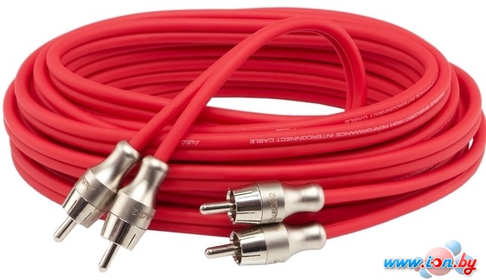 Кабель Aura RCA - RCA RCA-B25 SE (5 м, красный) в Могилёве