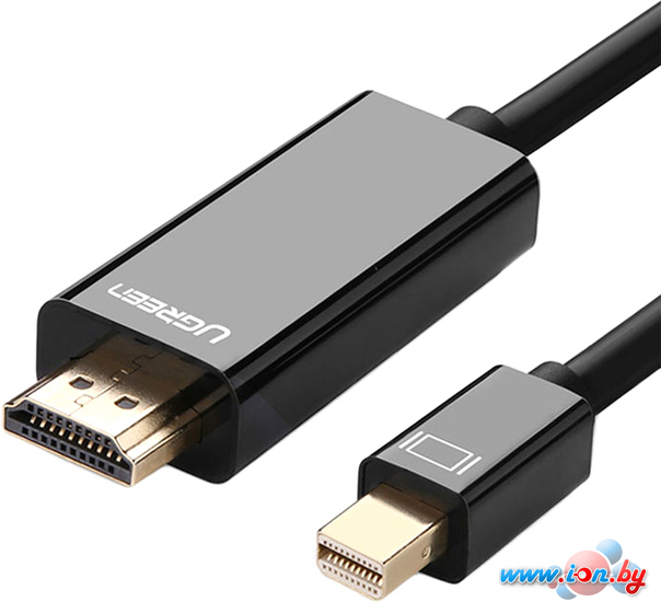 Кабель Ugreen MD101 20848 HDMI - MiniDisplayPort (1.5 м, черный) в Бресте