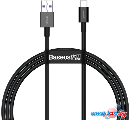 Кабель Baseus USB Type-A - Type-C CATYS-01 (1 м, черный) в Могилёве