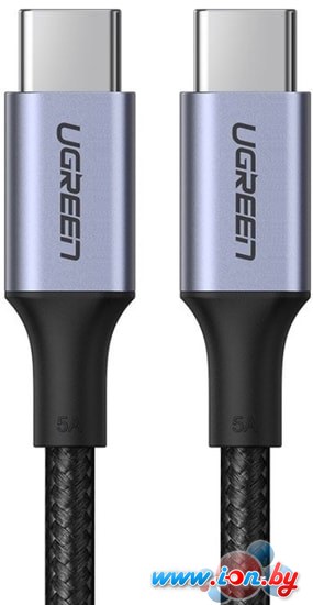 Кабель Ugreen US316 70429 USB Type-C - USB Type-C (2 м, черный) в Могилёве