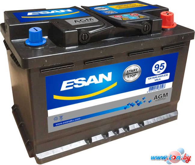 Автомобильный аккумулятор ESAN AGM 95 R+ (95 А·ч) в Могилёве