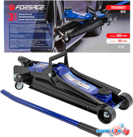 Подкатной домкрат FORSAGE F-T83000ET 3т в Могилёве