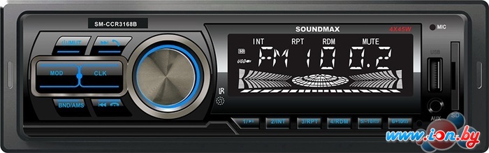 USB-магнитола Soundmax SM-CCR3168B в Могилёве