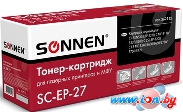 Картридж Sonnen SC-EP-27 (аналог Canon EP-27) в Минске