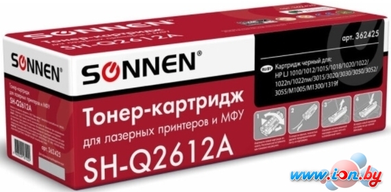 Картридж Sonnen SH-Q2612A (аналог HP Q2612A) в Бресте