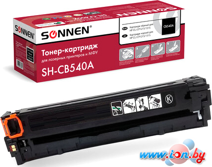Картридж Sonnen SH-CB540A (аналог HP 125A CB540A) в Могилёве