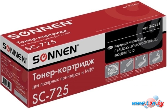 Картридж Sonnen SC-725 (аналог HP CE285A, CB435A, CB436A, Canon 712, 713, 725) в Минске