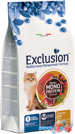 Сухой корм для кошек Exclusion Monoprotein Sterilized Beef NGCSB12 (12 кг) в Могилёве