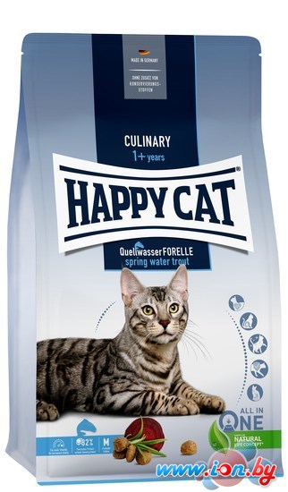 Сухой корм для кошек Happy Cat Culinary Quellwasser-Forelle Речная форель 4 кг в Бресте