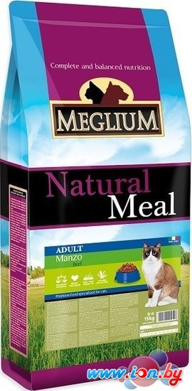 Сухой корм для кошек Meglium Cat Adult Beef 15 кг в Могилёве