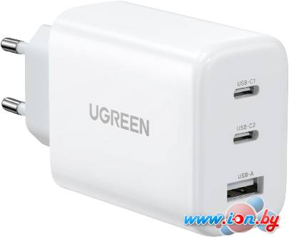 Сетевое зарядное Ugreen CD275 90496 (белый) в Минске