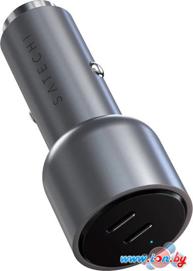 Автомобильное зарядное Satechi 40W Dual USB-C PD Car Charger ST-U2C40CCM в Минске