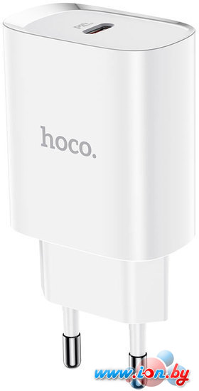 Сетевое зарядное Hoco N14 Smart charging (белый) в Могилёве