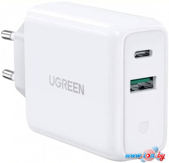 Сетевое зарядное Ugreen CD170 60468 (белый) в Гродно