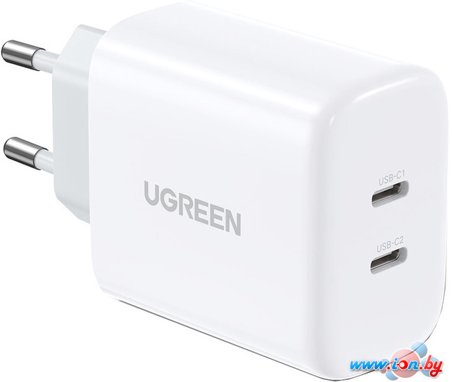 Сетевое зарядное Ugreen CD243 10343 (белый) в Минске