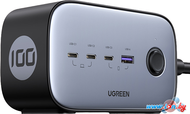 Сетевое зарядное Ugreen DigiNest Pro 100W CD270 60167 в Бресте