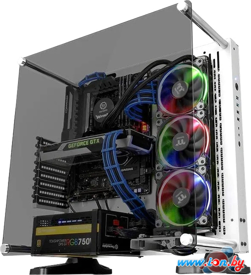 Корпус Thermaltake Core P3 Tempered Glass Snow Edition CA-1G4-00M6WN-05 в Минске