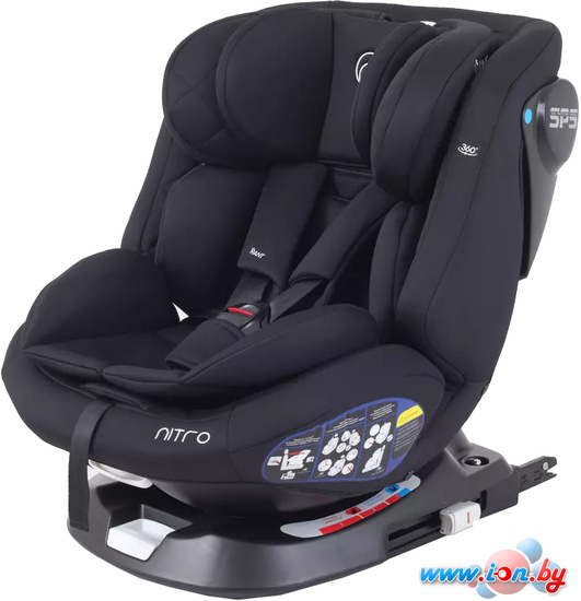 Детское автокресло Rant Nitro Isofix UB619 (черный) в Могилёве