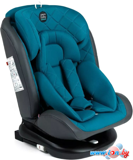 Детское автокресло Amarobaby Brilliant Isofix AMARO-2003-BrBi (бирюзовый) в Могилёве