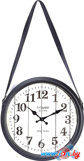 Настенные часы Platinet Strip PZWCS (черный) в Бресте