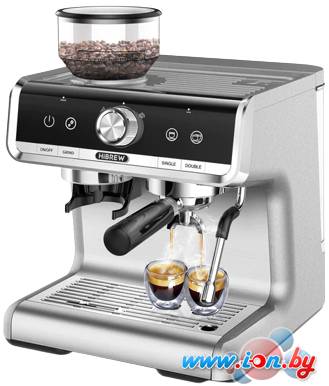Рожковая бойлерная кофеварка Hibrew H7 (серебристый) в Могилёве