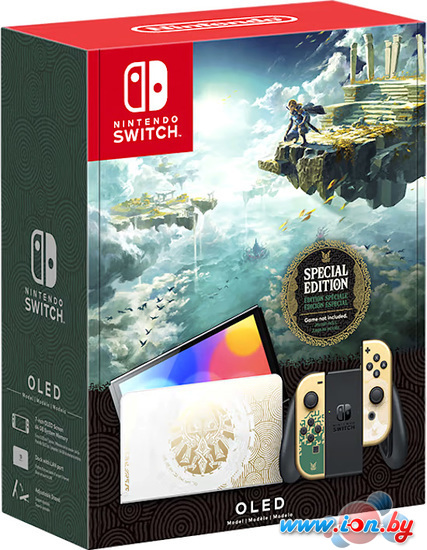 Игровая приставка Nintendo Switch OLED (The Legend of Zelda: Tears of the Kingdom Edition) в Могилёве