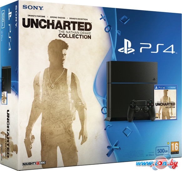 Игровая приставка Sony PlayStation 4 Uncharted: The Nathan Drake Collection 500GB в Бресте