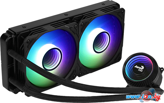 Кулер для процессора AeroCool Mirage L240 (черный) в Могилёве