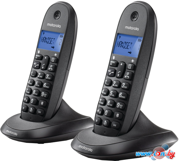 Радиотелефон Motorola C1002LB+ (черный) в Могилёве