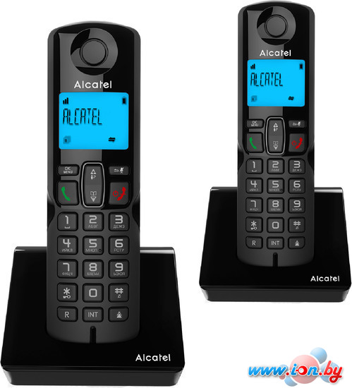 Радиотелефон Alcatel S230 DUO (черный) в Гродно