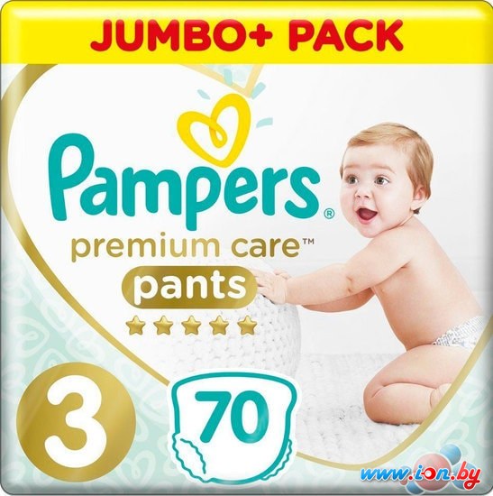 Трусики-подгузники Pampers Premium Care Pants 3 Midi (70 шт) в Минске