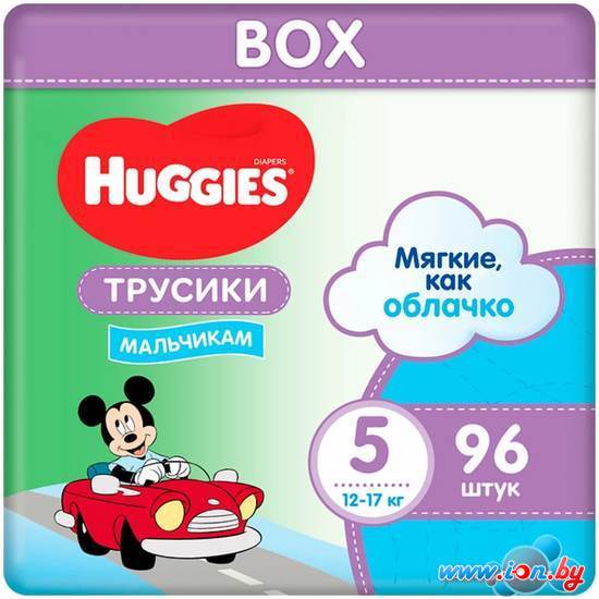 Трусики-подгузники Huggies Ultra Comfort Box Boy 5 (96 шт) в Минске