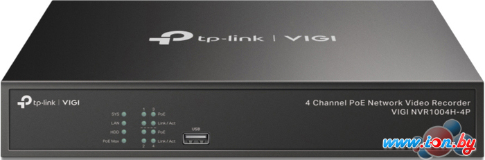 Сетевой видеорегистратор TP-Link Vigi NVR1004H-4P в Минске