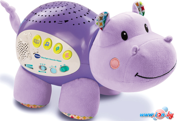 Интерактивная игрушка VTech Музыкальный проектор звездного неба Бегемот 80-180926 в Могилёве