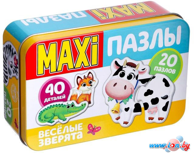 Мозаика/пазл Puzzle Time Веселые зверята Макси-пазлы 4868651 в Могилёве