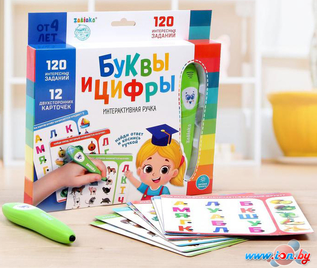 Развивающая игра Zabiaka Буквы и цифры 5148887 в Гродно