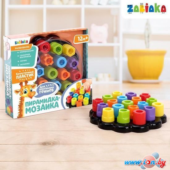 Развивающая игрушка Zabiaka Мозаика по методике Монтессори 3842054 в Витебске