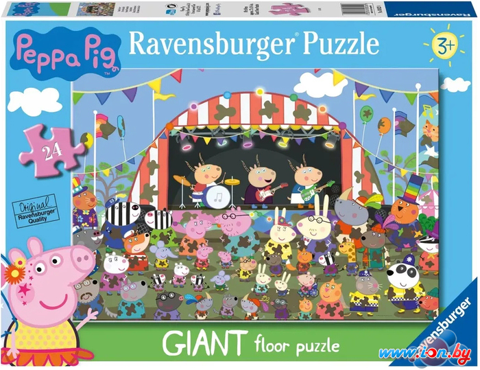 Мозаика/пазл Ravensburger Гигантский. Свинка Пеппа R03022 (24 эл) в Гродно