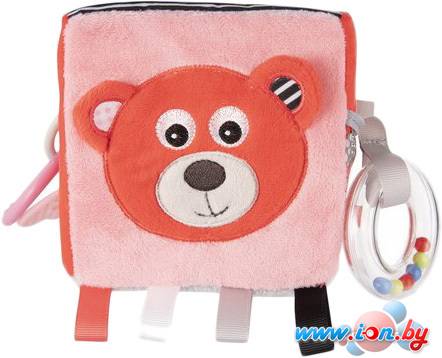 Развивающая игрушка Canpol babies Soft Sensory Cube Bears 68/073 (оранжевый) в Гродно