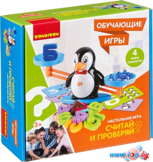 Развивающая игра Bondibon Считай и проверяй 2 ВВ4266 в Могилёве
