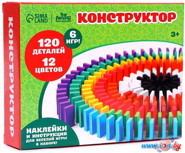 Конструктор/игрушка-конструктор Лесная мастерская Кирпичики 4494192 в Могилёве
