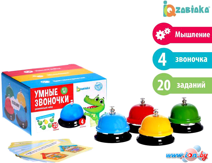 Развивающая игра Zabiaka Умные колокольчики 6895523 в Гродно